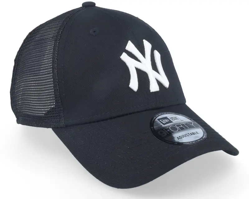 New Era New York Yankees Home Field 9FORTY Black/White Trucker online