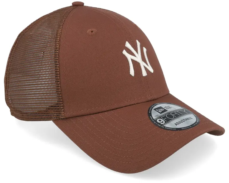New Era New York Yankees Homefield 9FORTY Brown/White Trucker online