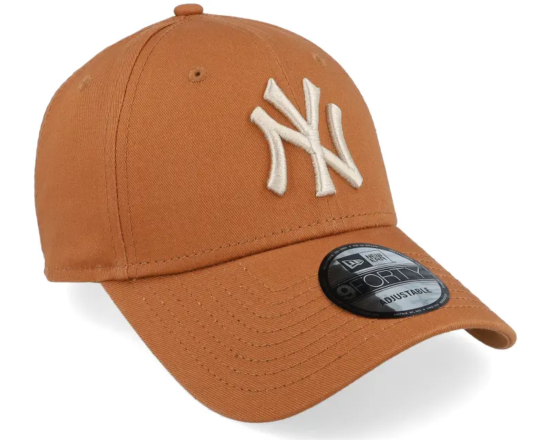 New Era New York Yankees League Essential 9FORTY Burnt/Stone Adjustable online