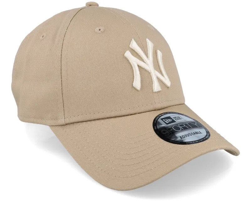 New Era New York Yankees League Essential 9FORTY Camel/Stone Adjustable online