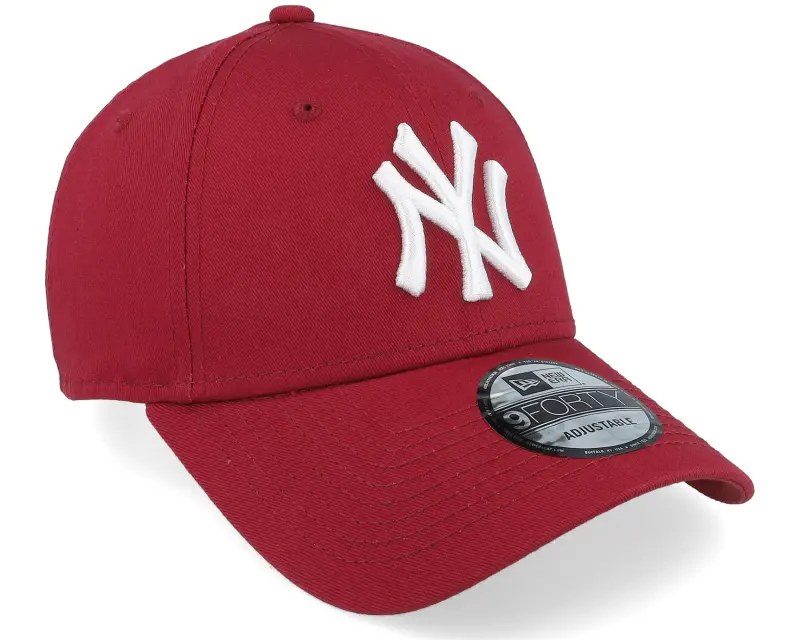 New Era New York Yankees League Essential 9Forty Cardinal/White Adjustable online