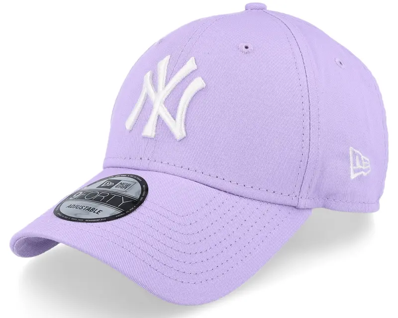 New Era New York Yankees League Essential 9FORTY Lilac/White Adjustable online