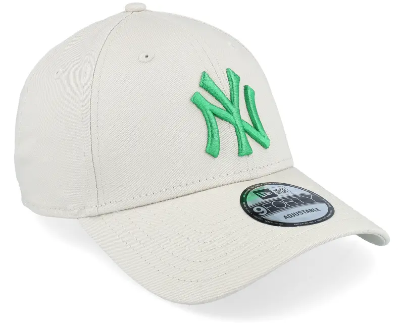New Era New York Yankees League Essential 9FORTY Stone/Green Adjustable online