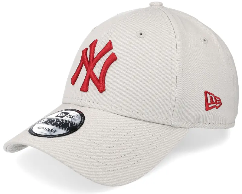 New Era New York Yankees League Essential 9FORTY Stone/Red Adjustable online