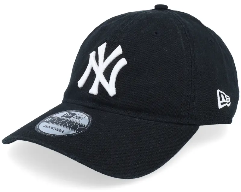 New Era New York Yankees League Essential 9TWENTY Black/White Dad Cap online