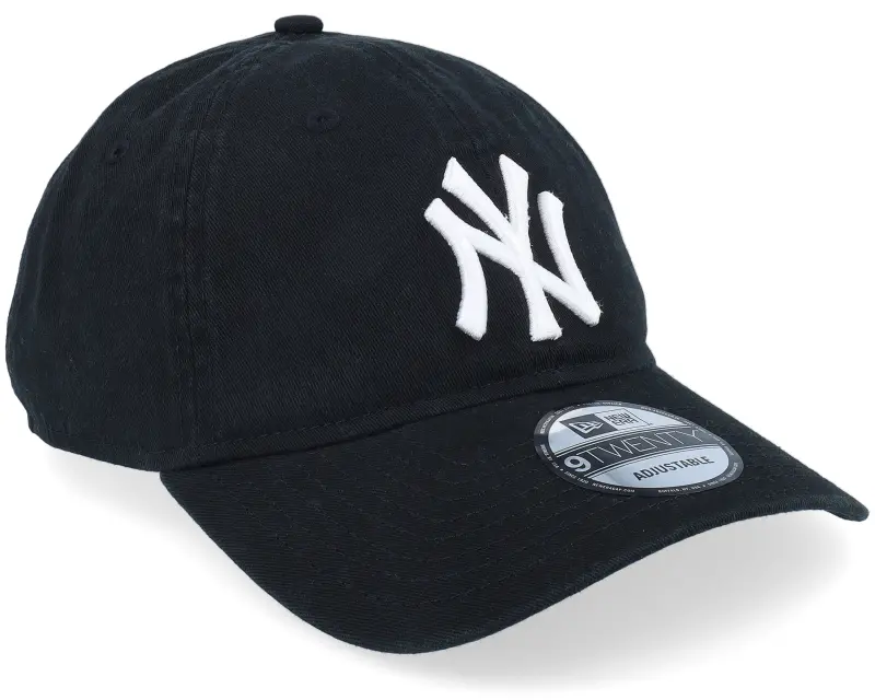 New Era New York Yankees League Essential 9TWENTY Black/White Dad Cap online
