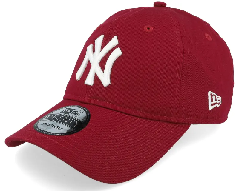 New Era New York Yankees League Essential 9TWENTY Cardinal/White Adjustable online