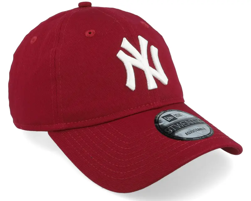 New Era New York Yankees League Essential 9TWENTY Cardinal/White Adjustable online