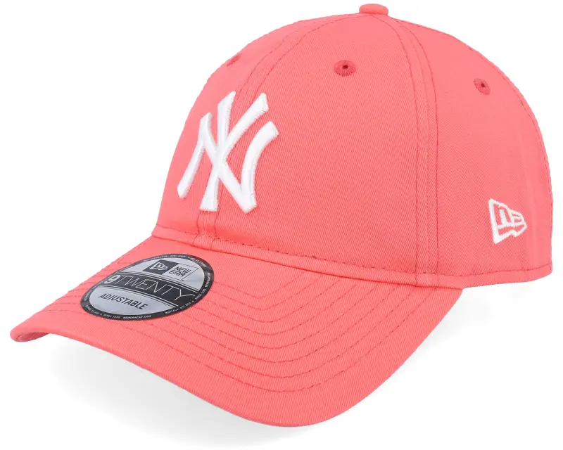 New Era New York Yankees League Essential 9TWENTY Pink/White Dad Cap online