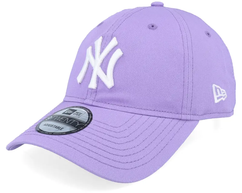 New Era New York Yankees League Essential 9TWENTY Purple/White Dad Cap online
