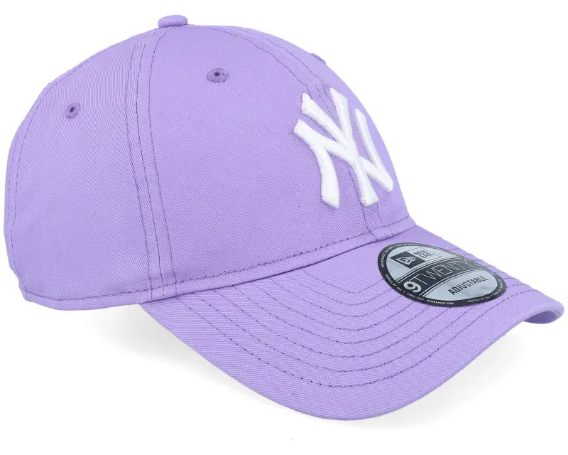 New Era New York Yankees League Essential 9TWENTY Purple/White Dad Cap online