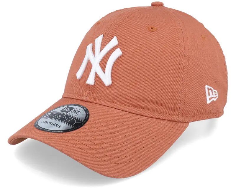 New Era New York Yankees League Essential 9TWENTY Terracotta/White Dad Cap online