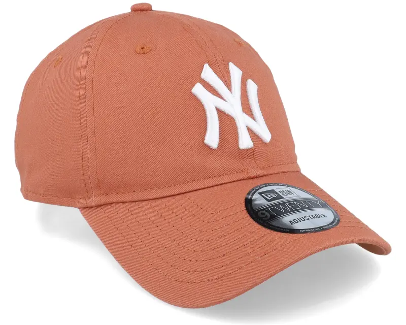 New Era New York Yankees League Essential 9TWENTY Terracotta/White Dad Cap online