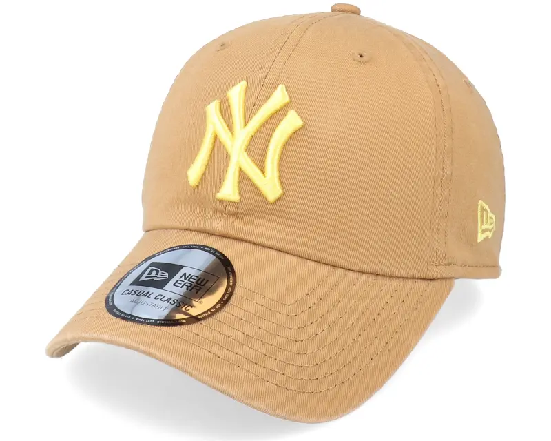 New Era New York Yankees League Essential 9TWENTY Wheat/Yellow Dad Cap online