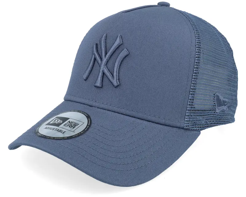 New Era New York Yankees League Essential Dark Blue A-Frame Trucker online