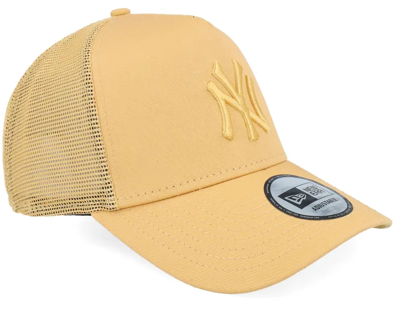 New Era New York Yankees League Essential Golden Yellow A-frame Trucker online