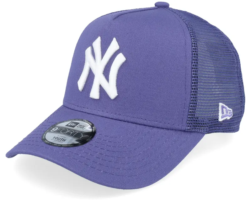 New Era New York Yankees League Essential Purple/White Trucker online
