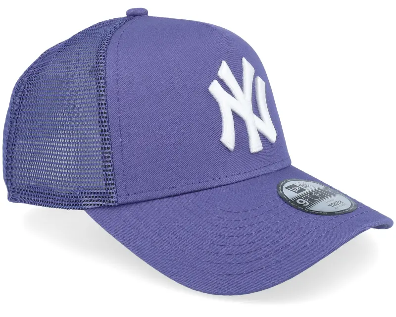 New Era New York Yankees League Essential Purple/White Trucker online