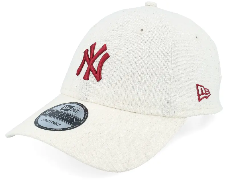 New Era New York Yankees Linen 9TWENTY Stone/Cherry Dad Cap online