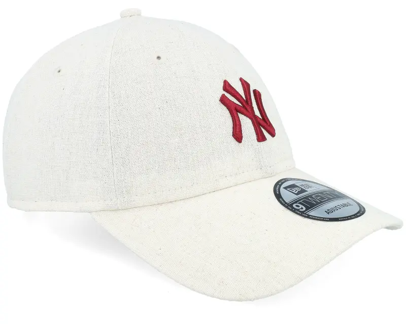 New Era New York Yankees Linen 9TWENTY Stone/Cherry Dad Cap online