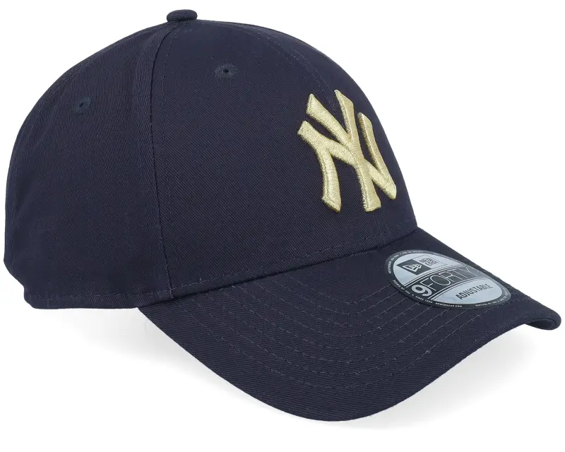 New Era New York Yankees Metallic 9FORTY Navy/Gold Adjustable online