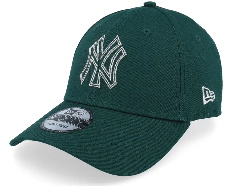 New Era New York Yankees Metallic Outline 9FORTY Dark Green Adjustable online