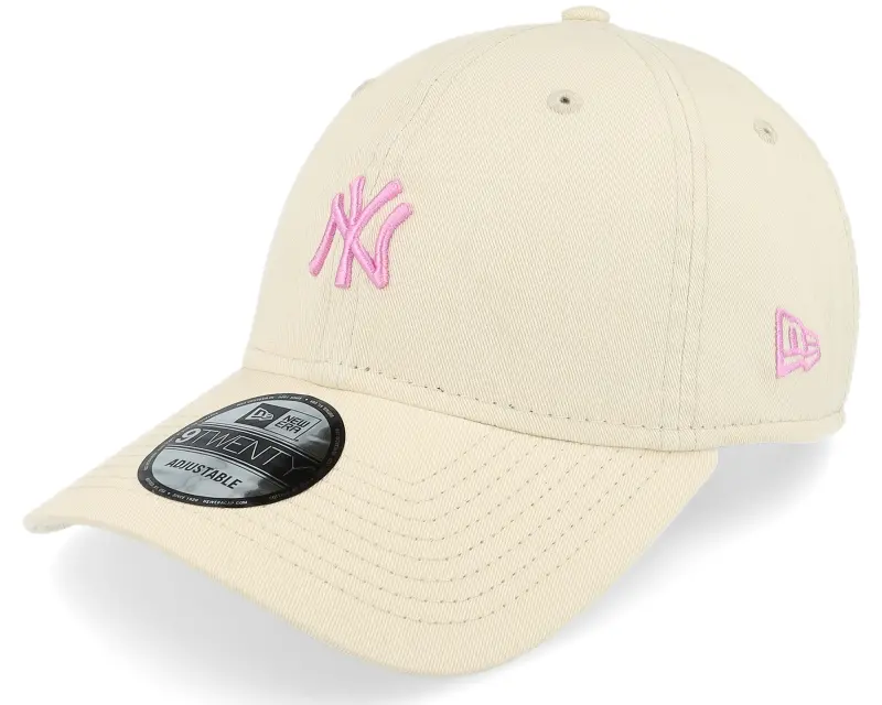New Era New York Yankees Mini Logo 9TWENTY Beige/Pink Dad Cap online