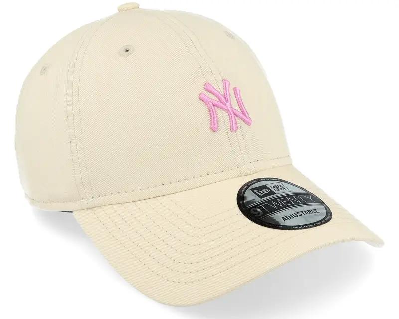 New Era New York Yankees Mini Logo 9TWENTY Beige/Pink Dad Cap online