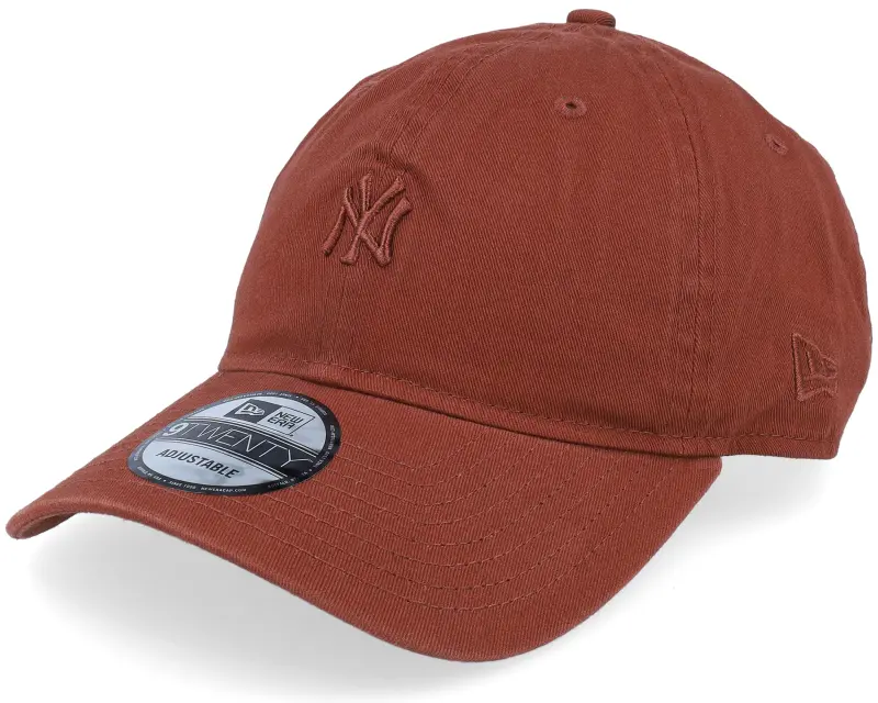 New Era New York Yankees Mini Logo 9TWENTY Brown/Brown Dad Cap online