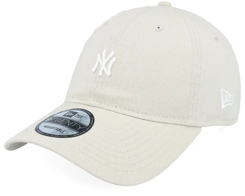 New Era New York Yankees Mini Logo Washed 9TWENTY Stone Dad Cap online