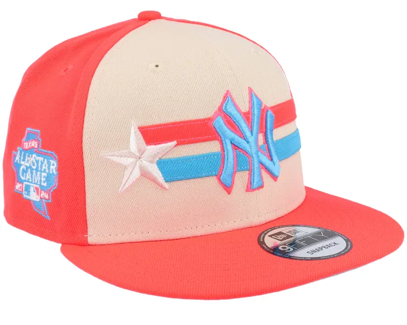 New Era New York Yankees MLB 24 All Star Game 9FIFTY Beige/Orange Snapback online