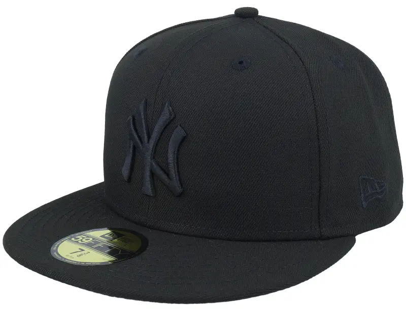 New Era New York Yankees MLB Basics Black on Black 59FIFTY Fitted online
