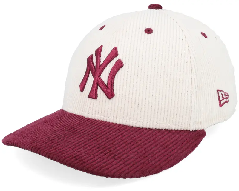 New Era New York Yankees MLB Corduroy 59FIFTY Light Terracotta/Burgundy Fitted online