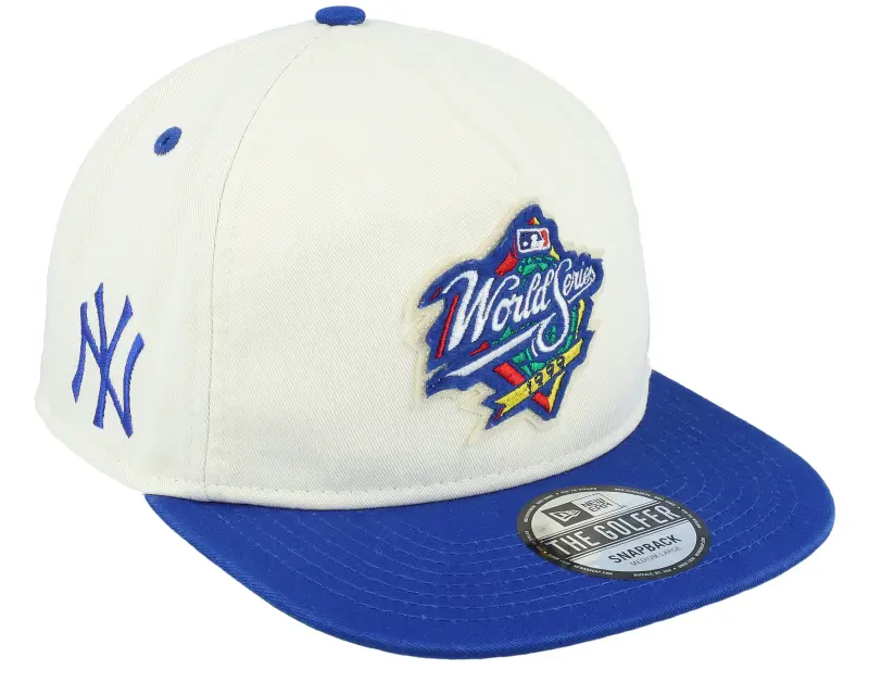 New Era New York Yankees MLB World Series Golfer Off White/Blue Snapback online