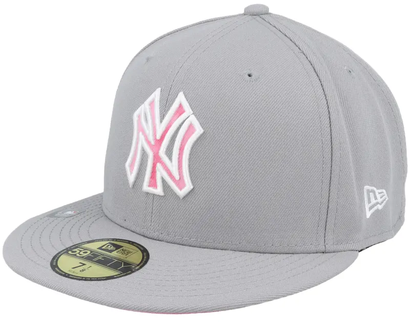 New Era New York Yankees MLB22 Mothers Day 59FIFTY Grey Fitted online