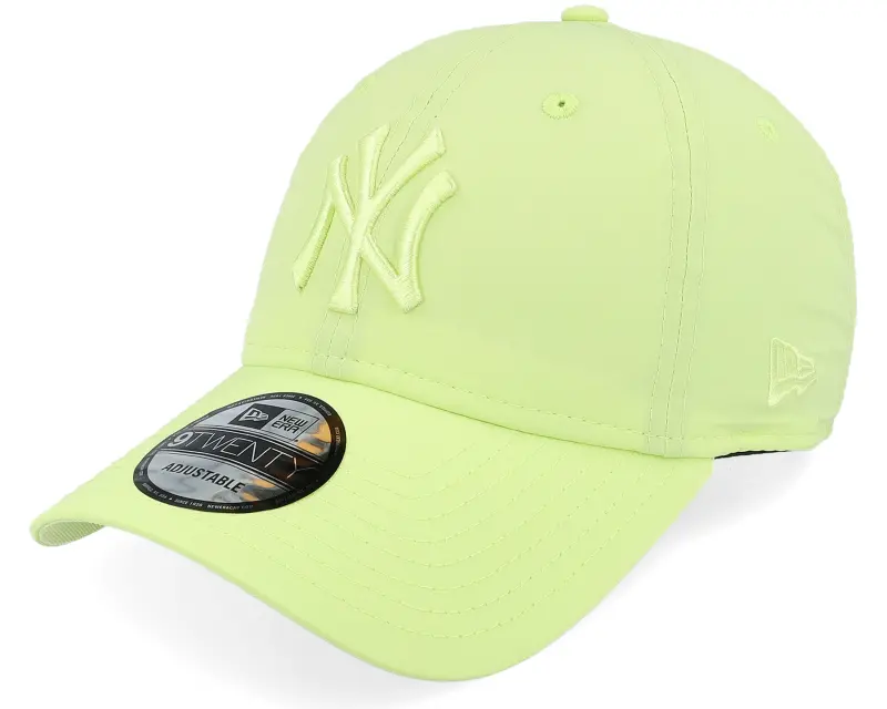 New Era New York Yankees Nylon 9TWENTY Neon Light Green Dad Cap online