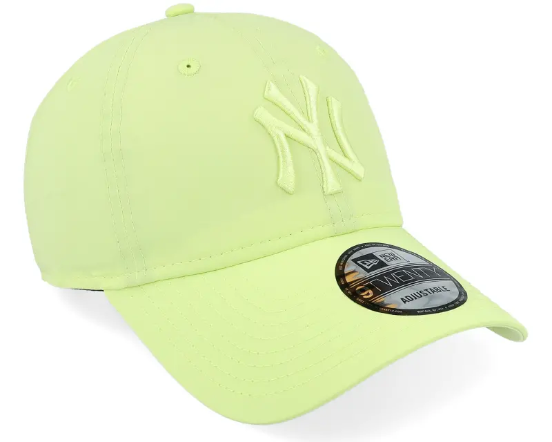 New Era New York Yankees Nylon 9TWENTY Neon Light Green Dad Cap online