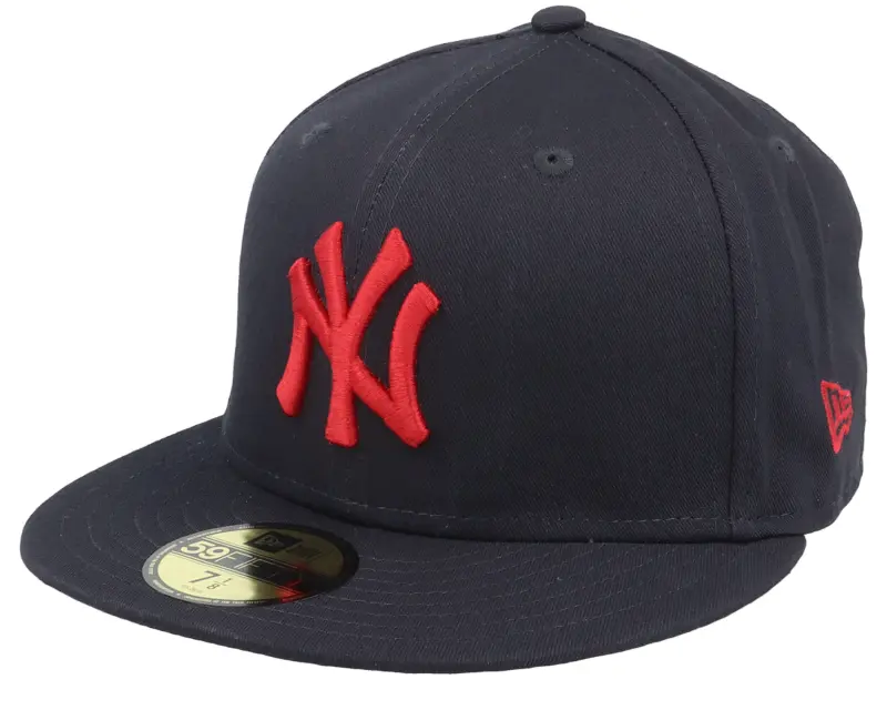 New Era New York Yankees Patch 59FIFTY Navy/Red Fitted online