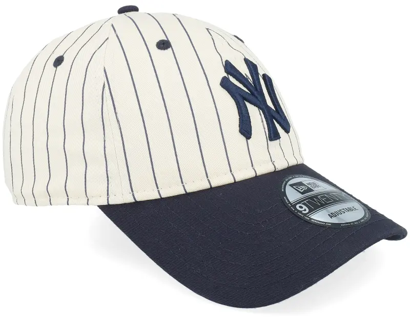 New Era New York Yankees Pinstripe 9TWENTY Off White/Navy Dad Cap online