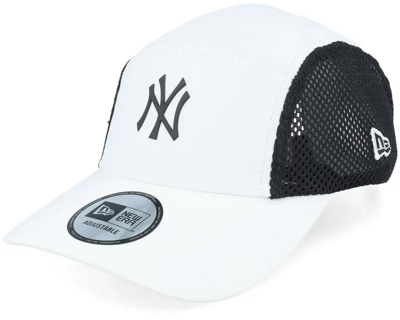 New Era New York Yankees Poly Runner White/Black 5-Panel online