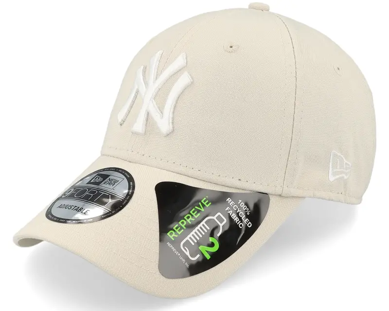 New Era New York Yankees Repreve League Essential 9FORTY Stone/White Adjustable online