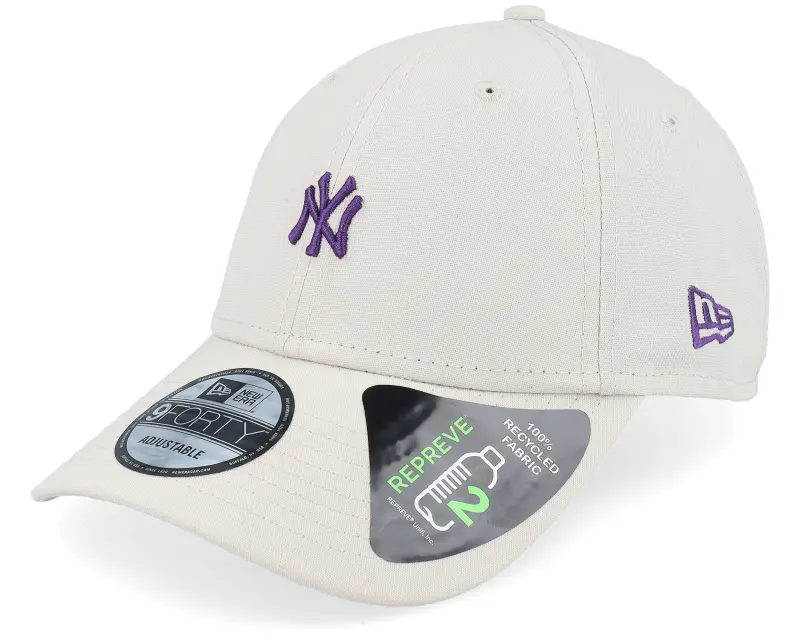New Era New York Yankees Repreve Mini Logo 9FORTY Stone Adjustable online