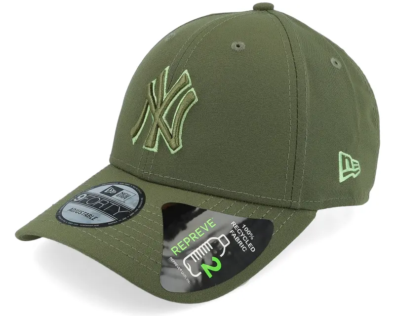 New Era New York Yankees Repreve Outline 9FORTY Green Adjustable online