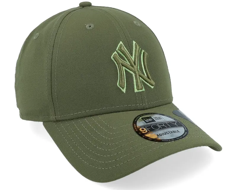 New Era New York Yankees Repreve Outline 9FORTY Green Adjustable online