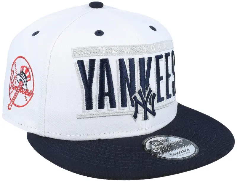 New Era New York Yankees Retro Title 9FIFTY White/Navy Snapback online