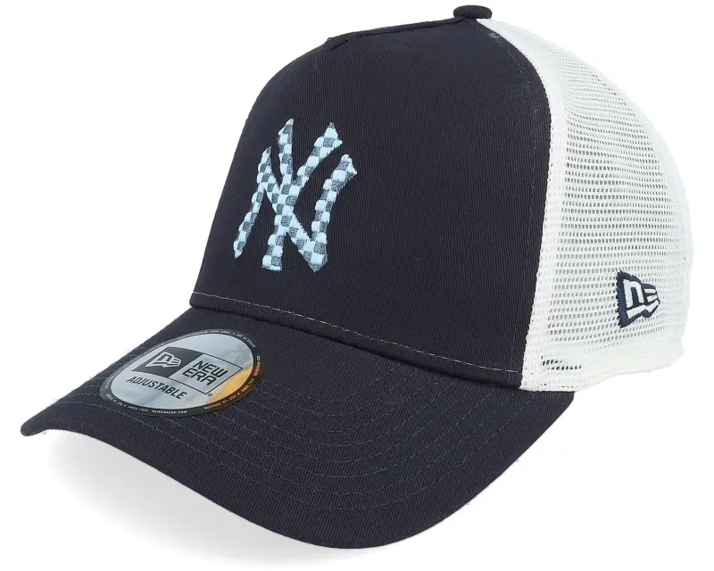 New Era New York Yankees Seasonal Infill Navy/White A-frame Trucker online