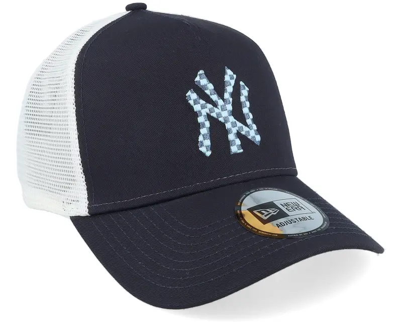 New Era New York Yankees Seasonal Infill Navy/White A-frame Trucker online
