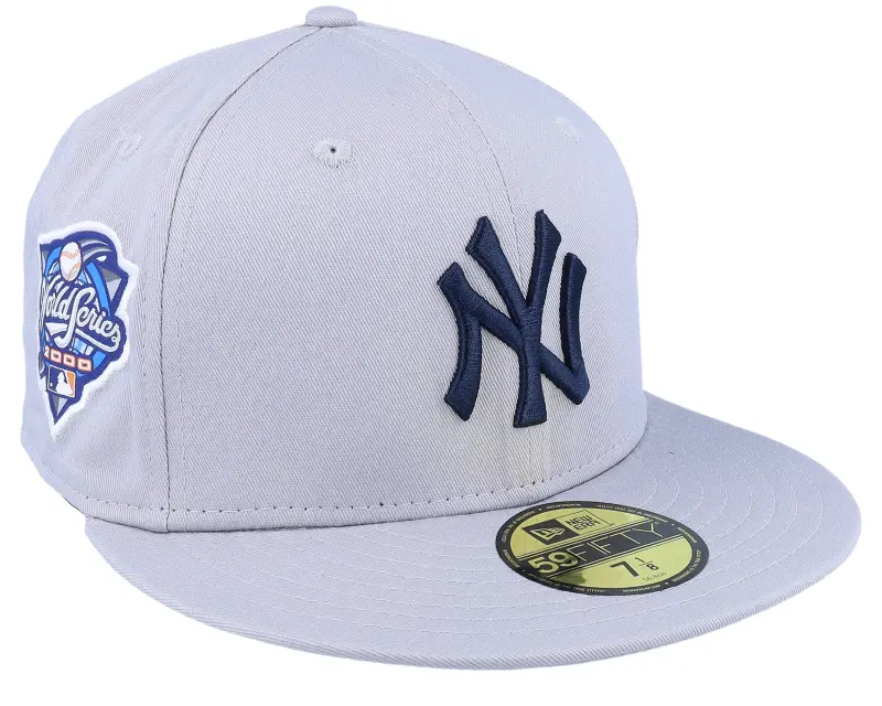 New Era New York Yankees Side Patch 59FIFTY Grey Fitted online