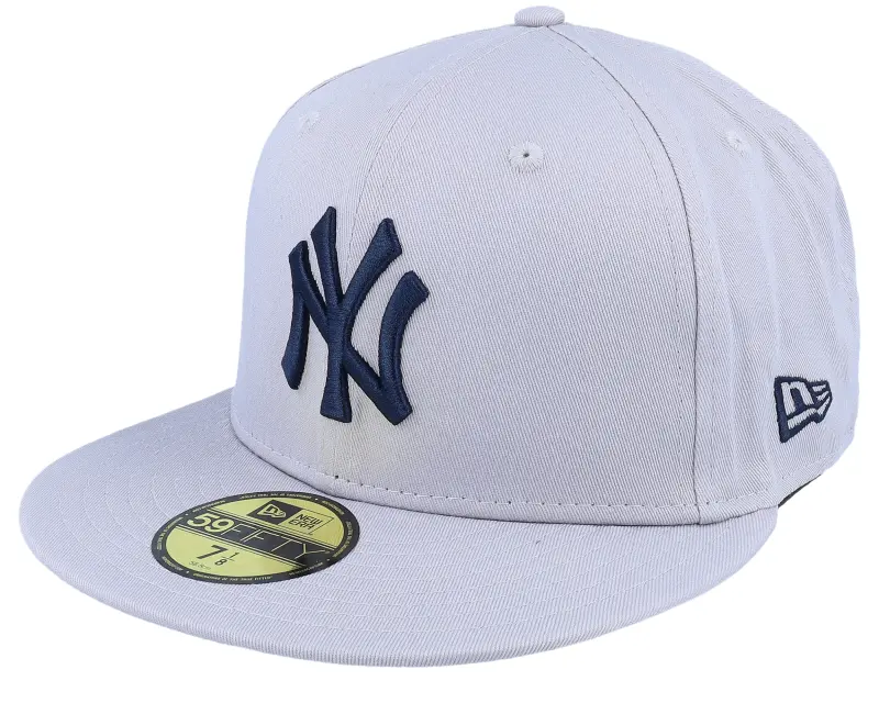 New Era New York Yankees Side Patch 59FIFTY Grey Fitted online