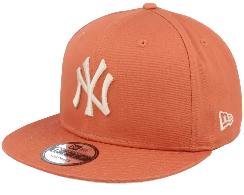 New Era New York Yankees Side Patch 9FIFTY Dark Orange Snapback online